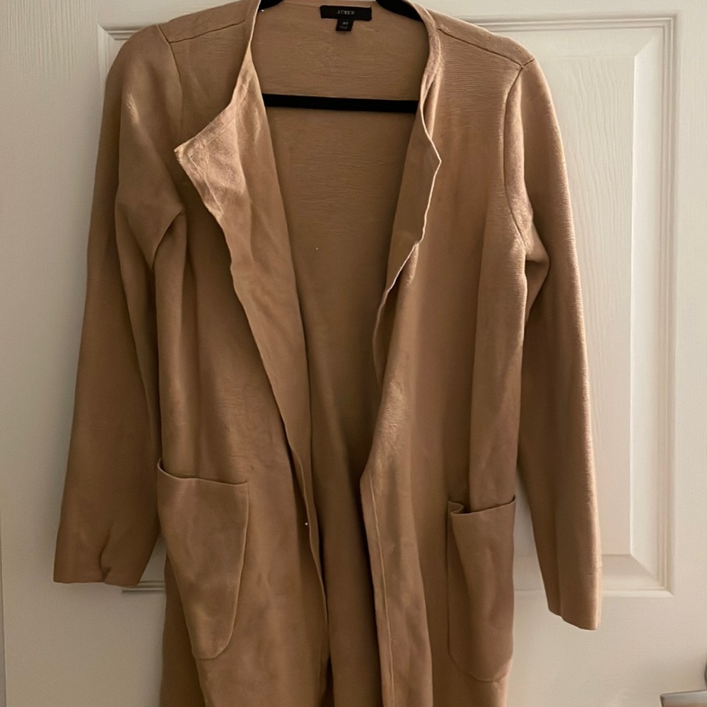 J. Crew Tan cardigan